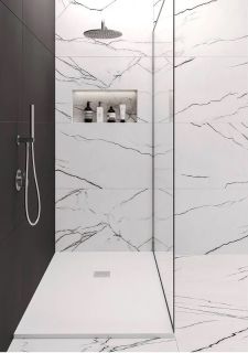 Душевой поддон Starohome Solid 1237421 120x90см белый матовый